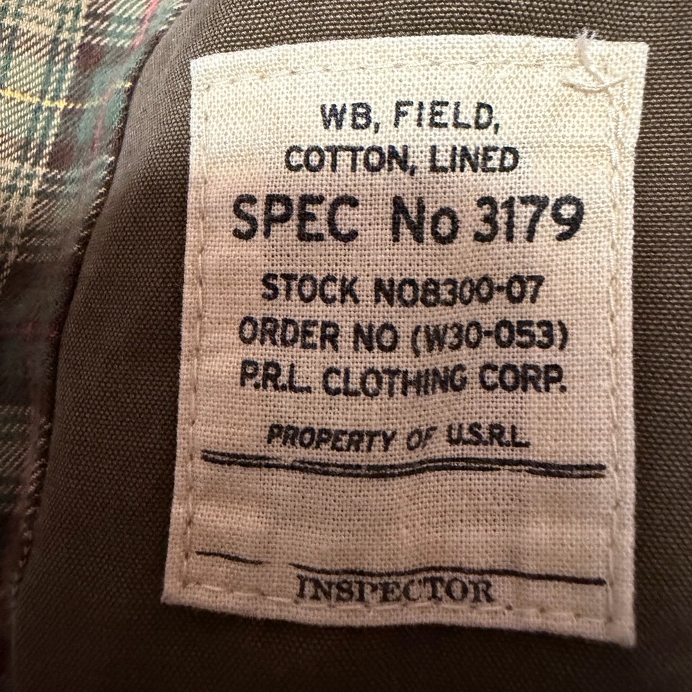 Polo Ralph Lauren olive/brown jacket - Picture 9 of 10